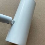 OUTLET- rysa na kloszu! Biała lampa podłogowa LED Omari - ściemniacz - 2