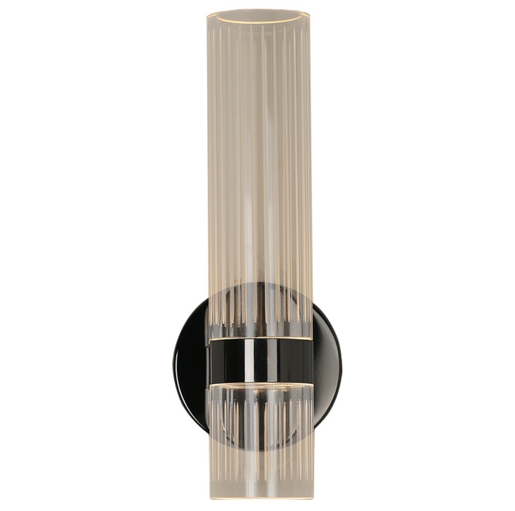 Akrylowy kinkiet Ambiente LED CCT - grafitowy