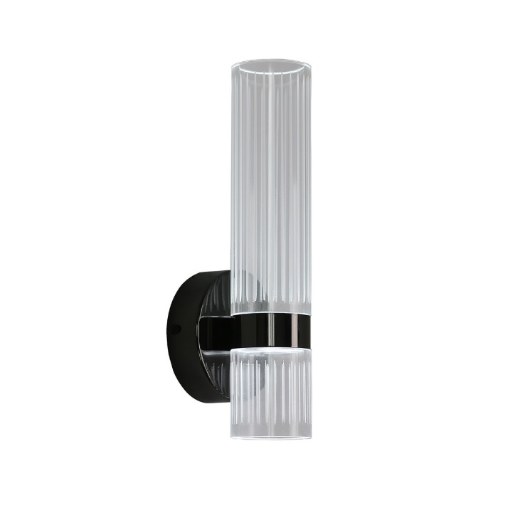 Akrylowy kinkiet tuba Ambiente LED CCT - grafitowy