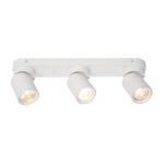 Biała lampa sufitowa Pointa 3 - podłużna