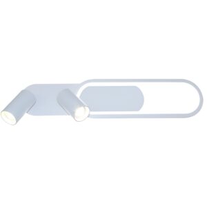 Biała lampa z reflektorami Parma 2+2 - podświetlenie LED CCT