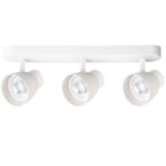 Biała szyna sufitowa Dravo 3 - regulowane reflektory