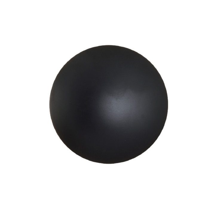 Czarny kinkiet ring Platillo 26 LED CCT