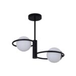 Czarny plafon sufitowy Dorado 2 - kule