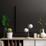 Elegancka lampka stołowa Dorado - 2 białe kule