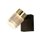 Elegancki kinkiet klasyczny Erovia - akrylowy klosz