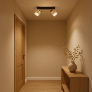 Elegancki spot sufitowy klasyczny Erovia 2 - akrylowe reflektory