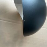 OUTLET - porysowane klosze! Czarny kinkiet z ruchomymi ramionami Nyxa 2 - skandynawski - 4