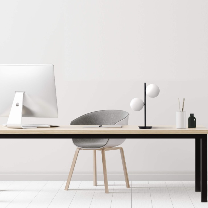 Nowoczesna lampa stołowa Dorado - do biura i gabinetu