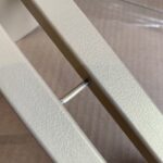 OUTLET ze zwrotu! Beżowy plafon nowoczesny Solvra 2 - szklane kule - odprysk farby - 4