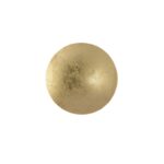 Płaski kinkiet dekoracyjny Platillo 21 LED - złote kółko