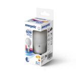 Żarówka E27 A60 z czujnikiem zmierzchu - ciepła biel 2700K 806 lm - opakowanie