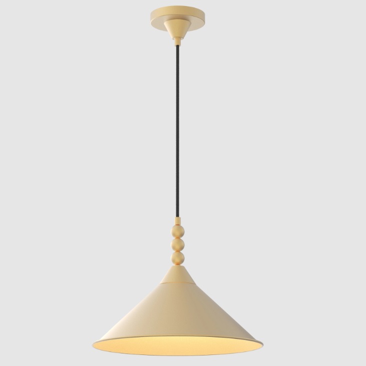 Złota lampa wisząca Ashford - dekoracyjne kulki