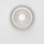 kinkiet z owalnym kloszem transparentnym - tomo