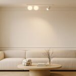 Biała lampa sufitowa Andi - 3 punktowa