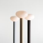 Elegancka lampa podłogowa Flo Mokka 26 - minimalistyczna