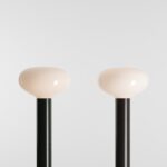 Elegancka lampa podłogowa Flo Mokka 26 - polska produkcja