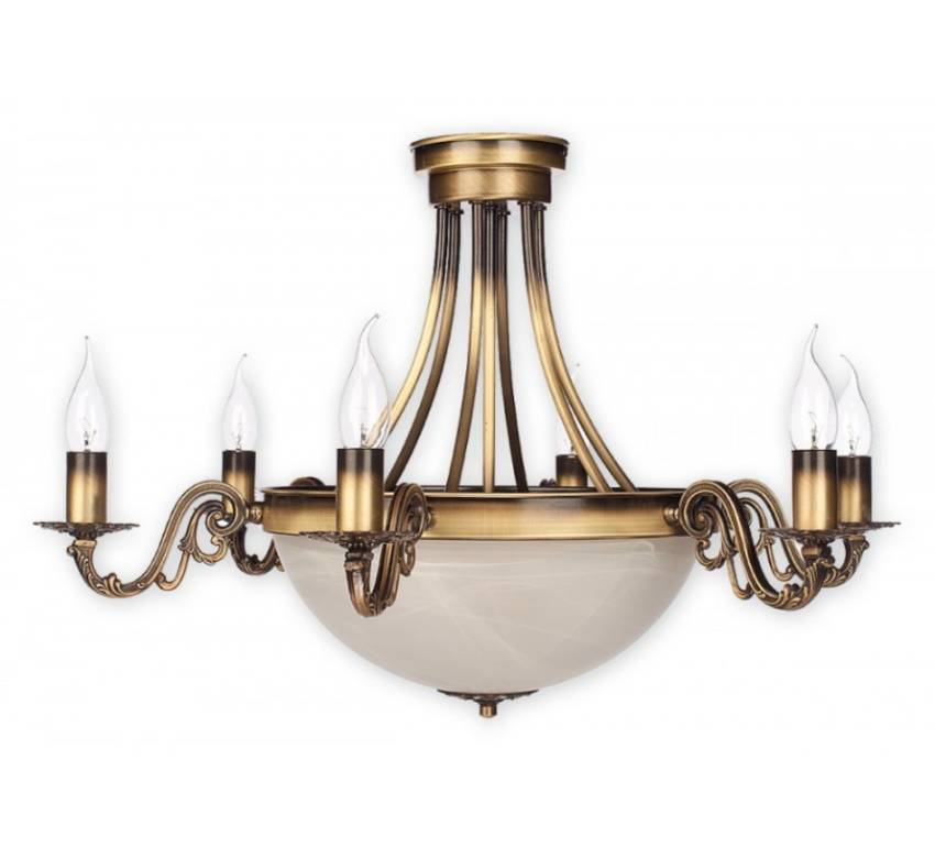 Elegancki żyrandol Arkadia Plus 8 dekoracyjny – 8 żarówek