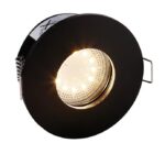 Hermetyczna oprawa stropowa SH-12 do łazienki IP65 - czarny mat