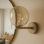 Kinkiet ścienny Lemo do lustra - minimalistyczny