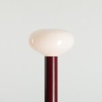 Lampa stojąca Flo Ruby 26 - głęboki bordowy kolor