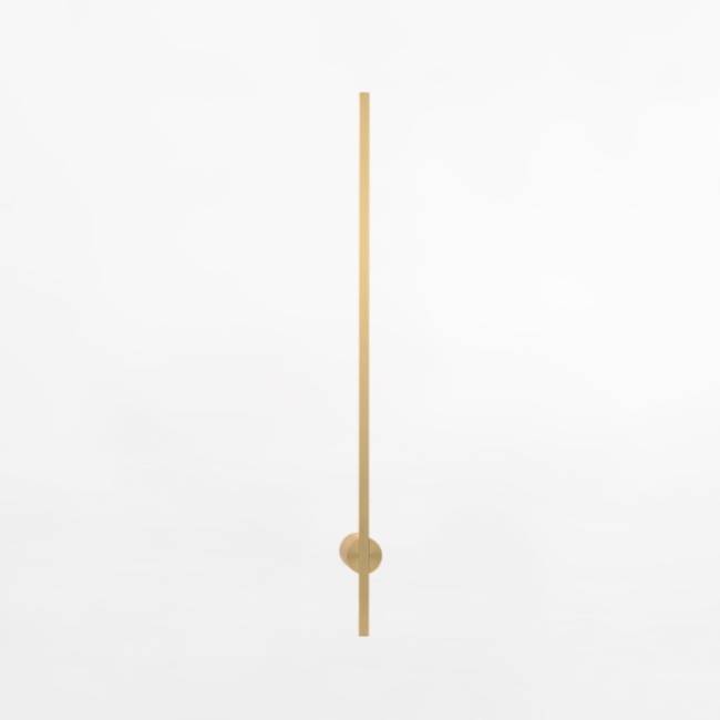 Minimalistyczna złota lampa ścienna Troy 90 LED 4000K