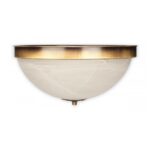 Mleczny szklany plafon Arkadia - do przedpokoju