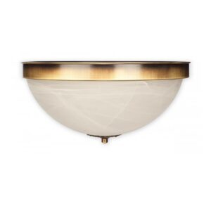 Mleczny szklany plafon Arkadia - do przedpokoju