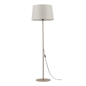 Lampa podłogowa z abażurem trapezowym - Maja Sabia