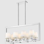 Nowoczesna podłużna lampa nad stół London - do jadalni