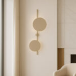 Nowoczesny metalowy kinkiet Talar 40 do salonu - minimalistyczny