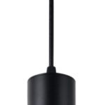 Wąska lampa wisząca Tuba nad blat kuchenny - minimalistyczna