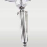 Duża lampa stołowa Charlotte glamour – kryształowa wysoka