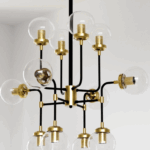 Lampa wisząca Boston - Cosmolight - szklane kule