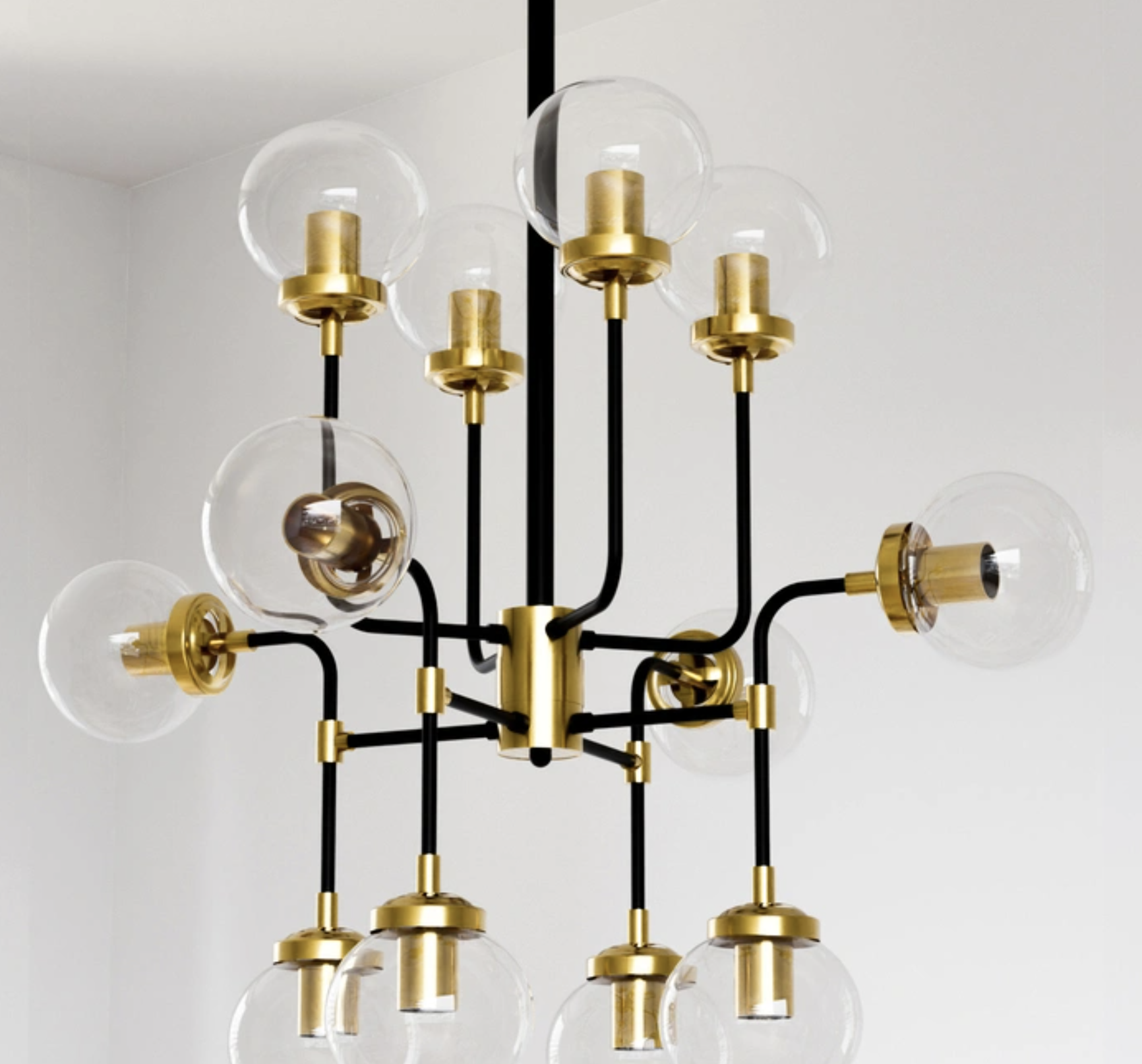 Lampa wisząca Boston - Cosmolight - szklane kule