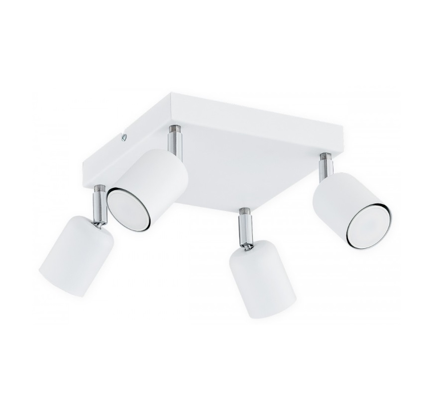 4-punktowa lampa sufitowa Denis 4 - biała