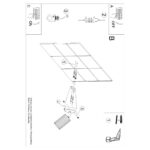 Beżowy kinkiet Karbon na ścianę z włącznikiem - instrukcja podłączenia