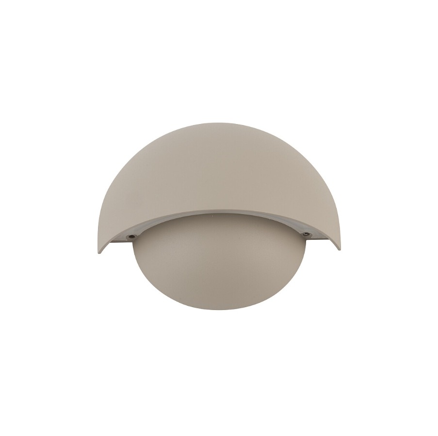 Beżowy kinkiet zewnętrzny Cabo LED IP54 - ciepła barwa