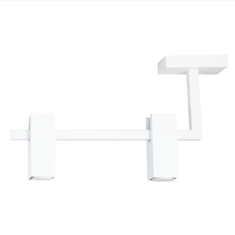Biała nowoczesna lampa sufitowa Top 2