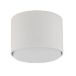 Biała tuba sufitowa natynkowa Tubo S - do kuchni