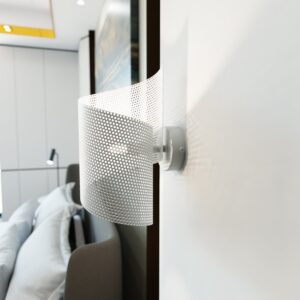 Biały nowoczesny Spiral - do wielu pomieszczeń