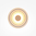 Biały okrągły kinkiet Nami LED 2700K - dekoracyjny