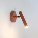 Ceglany kinkiet ścienny Sopel - ruchomy