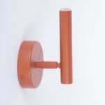 Ceglany kinkiet ścienny Sopel ruchomy - do sypialni