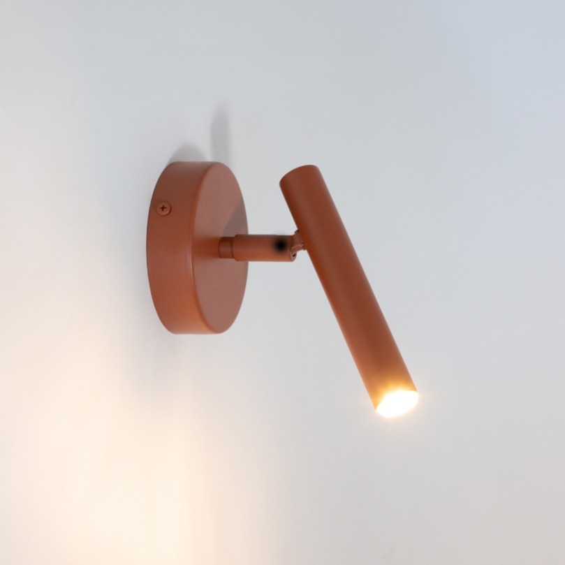 Ceglany kinkiet ścienny Sopel - ruchomy