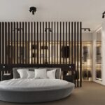 Czarna lampa sufitowa Karbon 3L - 3 ruchome klosze