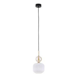 Lampa wisząca Sophia White 15 z białym kloszem - elegancki zwis