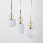 Lampa wisząca Sophia White 3 - 3-punktowe oświetlenie nad blat