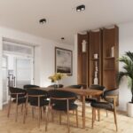 Czarna podwójna tuba Aura 2 GX53 ryflowana - do salonu