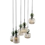Elegancka lampa wisząca Sophia Green 6 - możliwość regulacji wysokości